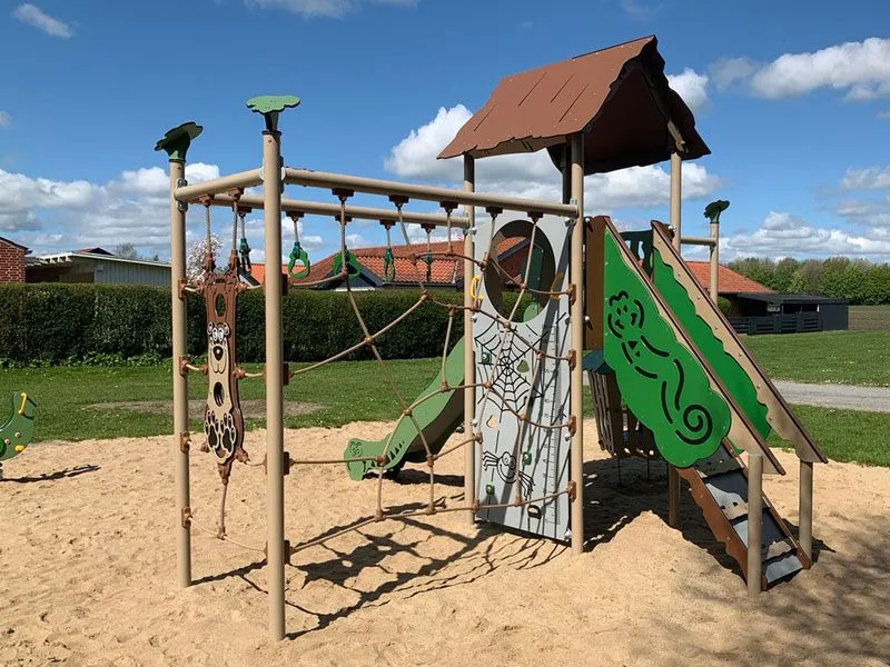 Lumka play structure climbing site on a playground Lumka play structure climbing site on a playground